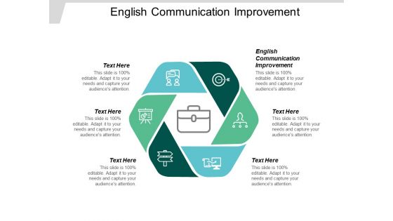 English Communication Improvement Ppt PowerPoint Presentation Infographic Template Introduction Cpb