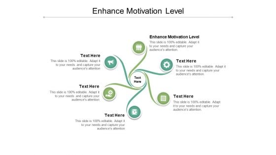 Enhance Motivation Level Ppt PowerPoint Presentation Icon Objects Cpb