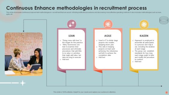Enhance Recruitment Ppt PowerPoint Presentation Complete Deck With Slides Slide07