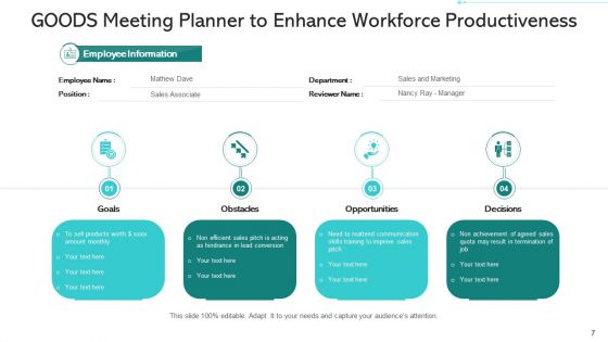 Enhance Workforce Productiveness Performance Dashboard Ppt PowerPoint Presentation Complete Deck With Slides
