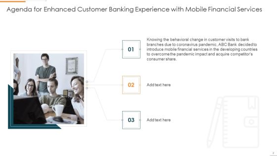 Enhanced Customer Banking Experience With Mobile Financial Services Ppt PowerPoint Presentation Complete Deck With Slides Slide02