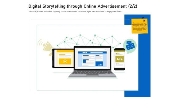 Enhancing Customer Engagement Digital Platform Digital Storytelling Through Online Advertisement Order Themes PDF