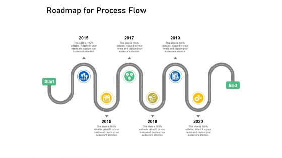 Enhancing Customer Engagement Digital Platform Roadmap For Process Flow Topics PDF