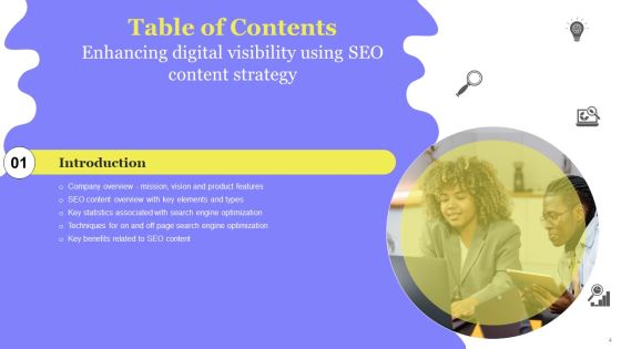 Enhancing Digital Visibility Using SEO Content Strategy Ppt PowerPoint Presentation Complete Deck With Slides Slide04