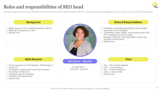 Enhancing Digital Visibility Using SEO Content Strategy Ppt PowerPoint Presentation Complete Deck With Slides Slide54