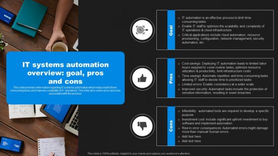 Enhancing Information Technology With Strategic IT Systems Automation Overview Goal Demonstration PDF