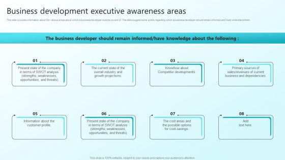 Enhancing Sales Through Effective Business Development Planning Procedure Business Development Executive Designs PDF