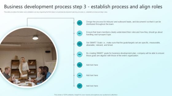 Enhancing Sales Through Effective Business Development Planning Procedure Business Development Process Step 3 Professional PDF