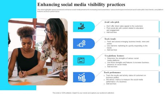 Enhancing Social Media Visibility Practices Designs PDF