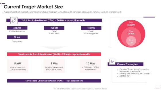 Enhancing Stp Strategies For A Successful Market Promotion Current Target Market Size Guidelines PDF