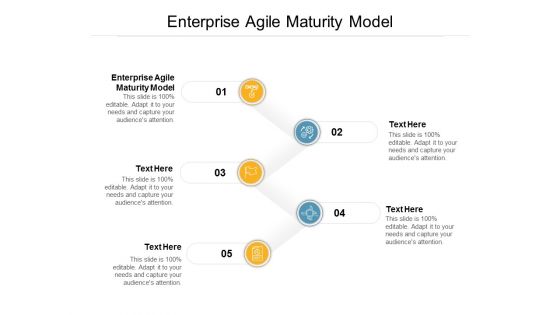 Enterprise Agile Maturity Model Ppt PowerPoint Presentation Slides Ideas Cpb