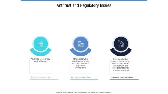 Enterprise Analysis Antitrust And Regulatory Issues Ppt Layouts Show PDF Enterprise Analysis Antitrust And Regulatory Issues Ppt Layouts Show PDF