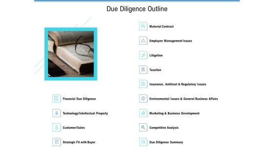 Enterprise Analysis Due Diligence Outline Ppt Inspiration Graphics Download PDF