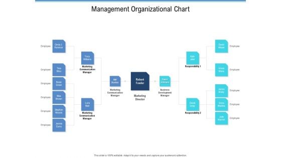 Enterprise Analysis Management Organizational Chart Elements PDF