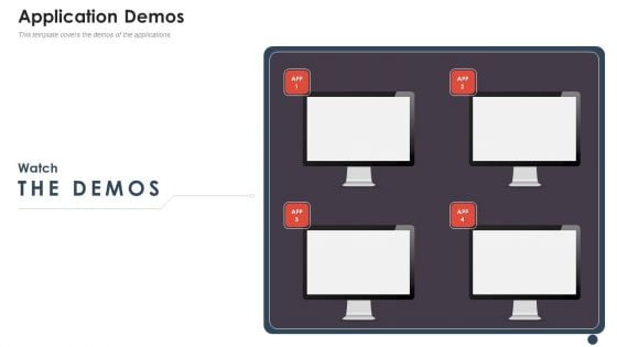 Enterprise Application Software Company Application Demos Themes PDF