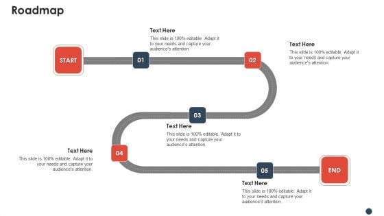 Enterprise Application Software Company Roadmap Structure PDF