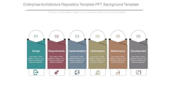 Enterprise Architecture Repository Template Ppt Background Template