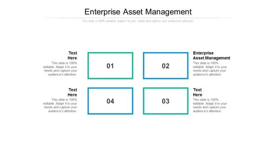 Enterprise Asset Management Ppt PowerPoint Presentation Gallery Example Cpb