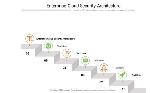 Enterprise Cloud Security Architecture Ppt PowerPoint Presentation Professional Backgrounds Cpb Pdf