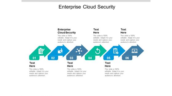Enterprise Cloud Security Ppt PowerPoint Presentation Portfolio Design Inspiration Cpb