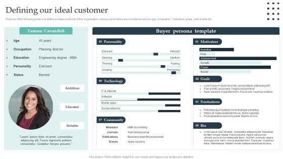 Enterprise Consumer Technology Management Defining Our Ideal Customer Information PDF