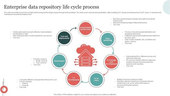 Enterprise Data Repository Life Cycle Process Mockup PDF