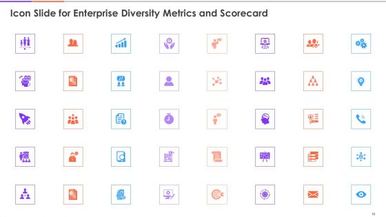 Enterprise Diversity Metrics And Scorecard Ppt PowerPoint Presentation Complete Deck With Slides