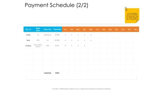 Enterprise Governance Payment Schedule Demonstration PDF