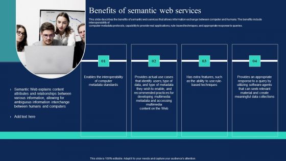 Enterprise Information Web Standards Benefits Of Semantic Web Services Demonstration PDF