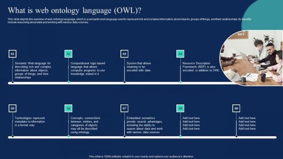 Enterprise Information Web Standards What Is Web Ontology Language OWL Themes PDF