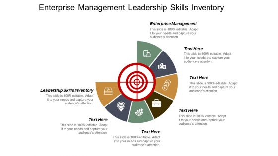 Enterprise Management Leadership Skills Inventory Ppt PowerPoint Presentation Gallery Graphics Template