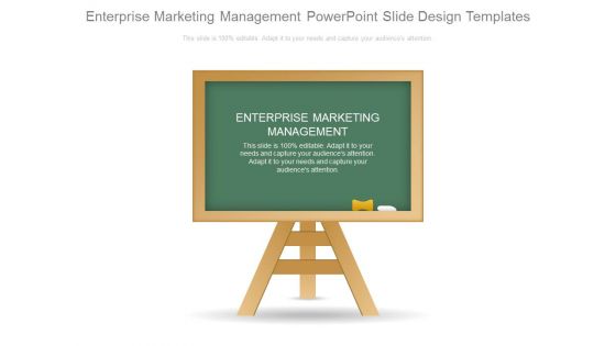 Enterprise Marketing Management Powerpoint Slide Design Templates