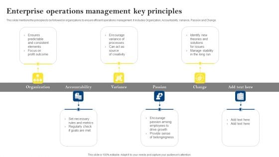 Enterprise Operations Management Key Principles Structure PDF Enterprise Operations Management Key Principles Structure PDF