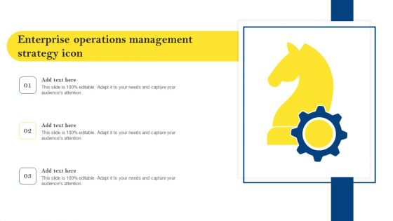 Enterprise Operations Management Strategy Icon Microsoft PDF