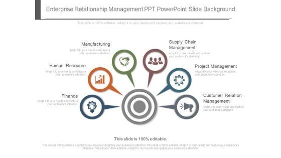 Enterprise Relationship Management Ppt Powerpoint Slide Background