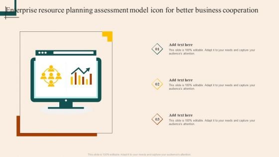 Enterprise Resource Planning Assessment Model Icon For Better Business Cooperation Microsoft PDF