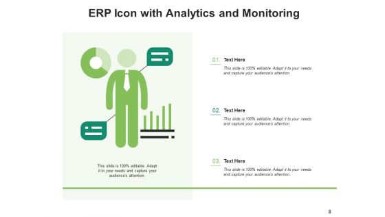 Enterprise Resource Planning Icon Management Business Ppt PowerPoint Presentation Complete Deck