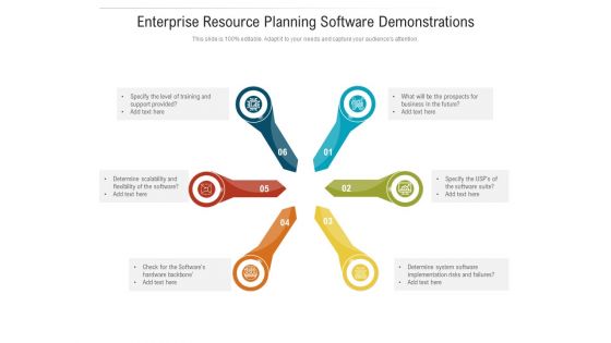 Enterprise Resource Planning Software Demonstrations Ppt Pictures Designs Download PDF