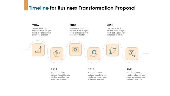 Enterprise Revamping Timeline For Business Transformation Proposal 2016 To 2021 Ppt Professional Good PDF Enterprise Revamping Timeline For Business Transformation Proposal 2016 To 2021 Ppt Professional Good PDF