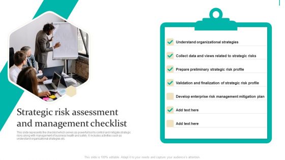 Enterprise Risk Management Strategic Risk Assessment And Management Demonstration PDF