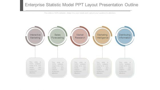 Enterprise Statistic Model Ppt Layout Presentation Outline