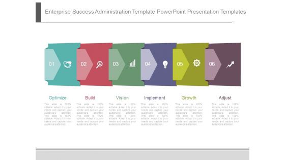 Enterprise Success Administration Template Powerpoint Presentation Templates