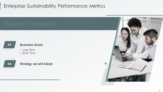 Enterprise Sustainability Performance Metrics Ppt PowerPoint Presentation Complete Deck With Slides