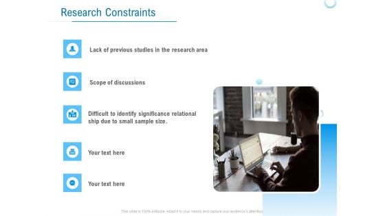 Enterprise Thesis Research Constraints Ppt Layouts Example PDF