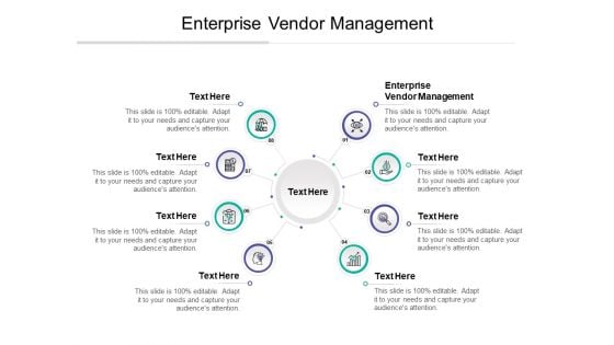 Enterprise Vendor Management Ppt PowerPoint Presentation Icon Maker Cpb