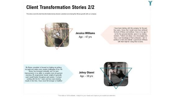 Enterprise Wellbeing Client Transformation Stories Demonstration PDF