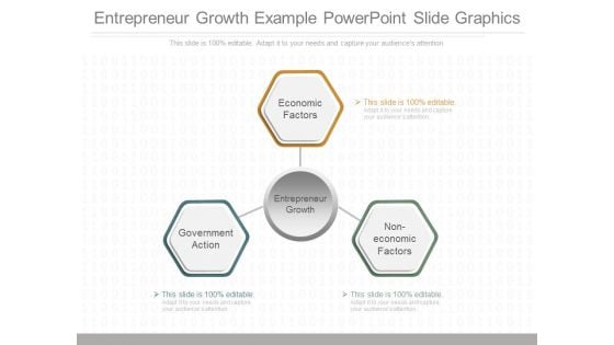 Entrepreneur Growth Example Powerpoint Slide Graphics