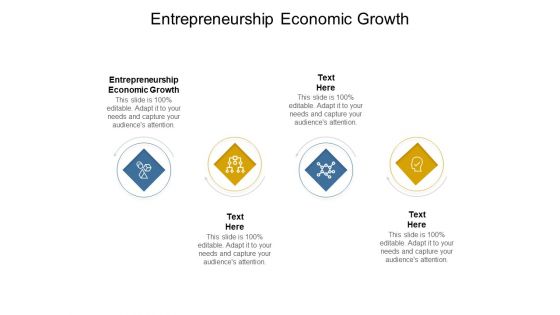 Entrepreneurship Economic Growth Ppt PowerPoint Presentation Pictures Background Cpb