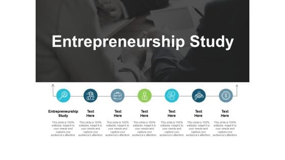 Entrepreneurship Study Ppt PowerPoint Presentation Icon Structure Cpb