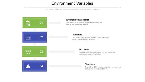Environment Variables Ppt PowerPoint Presentation Styles Display Cpb Pdf